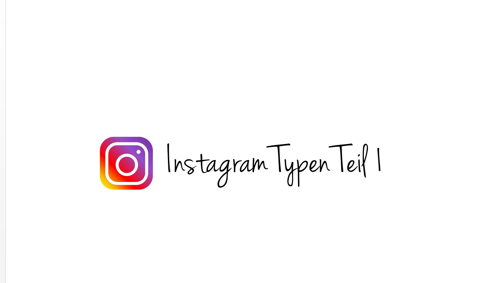 Instagram Typen Teil 1 – der Entrepreneur